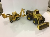 Lot of 2 Including Tonka Loader Toy-Rusted