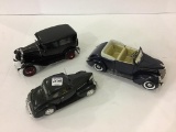 Lot of 3 Toy Collector Cars Including