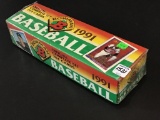 Un-Opened Bowman 1991 Baseball Card Set-
