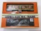 Lot of 2-Lionel O-Gauge Vat Cars-NIB Including