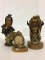 Lot of 3 Various Southwest Statues Includng