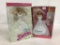 Lot of 2 Wedding  Barbies in Boxes