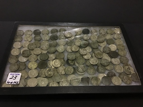 Collection of Approx. 143 Jefferson Nickels