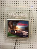 Lighted Hamms Beer Adv. Sign-12 X 15