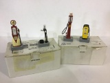 2 Sets of Miniature Gasoline Pumps