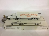 Lot of 2 Ertl-NIB Ford Cabs w/ Adv. Trailers-