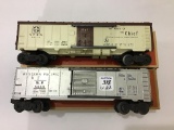 Lot of 2 Lionel O Gauge Freight Cars