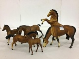 Group of 6 Various Breyer Horses