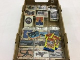 Box w/ Desert Storm Collector Cards & Various