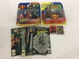 Group Including 2-Superman & Batman Figures-