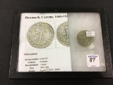 Denmark Krone Silver Coin 1666-1669