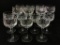 Lot of 14 Gorham Crystal Stemware Including