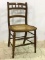 Antique Cane Seat Wood Chair