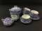 Child's Set of Blue & White Japan Dishes