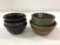 Set of 5 Various Sm. Crock Bowls