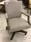 Upholstered Swivel Office Chair
