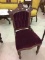 Upholstered Victorian Parlor Chair