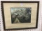 Framed Wallace Nutting-A Canopied Road Picture