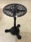 Decorative Sm. Iron Pedestal Round Table