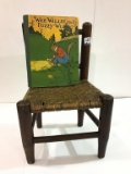 Sm. Child's Chair & 1927 Child's Book