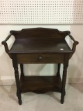 One Drawer Wood Wash Stand