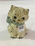 Iron Cat Bank (5 Inches Tall)
