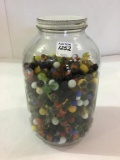 Lg. Jar of Marbles