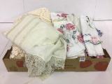 Group of Linens Including Tablecloths,