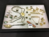 Group of Mostly Men's Jewelry Including Cuff Links
