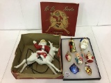 Vintage Hi-ho  Santa Figure Light in Original