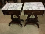 Lot of 2 Matching Reproduction One Drawer