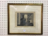 Framed Wallace Nutting-Spinnet Melodies Picture