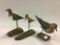 Lot of 3 Various Dove Decoys
