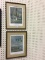 Lot of 2 Vintage Framed Field & Stream Prints-1934