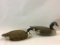 Lot of 2 Lg. Cork Canada Geese From Delaware