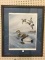 Lg. Framed Duck Print by Andrew Kurzmann