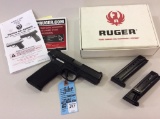 Ruger Model 9E-9 MM Luger Pistol w/ 2 Extra