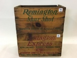 Lot of 2 Wood Ammo Boxes Including