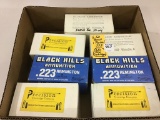 6 Full Boxes & One Partial Box of .223 Ammo
