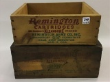 Lot of 2 Remington Kleanbore Wood Ammo