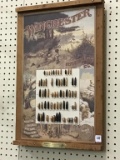 Contemp. Winchester Rifle Bullet Board-Limited