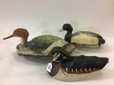 Lot of 3 Various Decoys Including 2-Decoys by