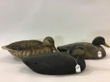Lot of 3 Decoys by Enright Including