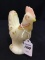 Hand Painted-Signed Fenton Chicken