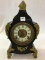 Sm. Iron Keywind Mantle Clock (Approx. 13 1/2
