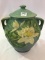 Roseville Water Lily Cookie Jar w/ Lid