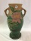 Lg. Roseville Water Lily Floor Vase