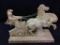 Marble or Alabaster Roman Chariot Statue