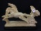 Marble or Alabaster Roman Chariot Statue on