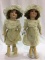 Pair of Twin Dolls Marked Armand Marseille